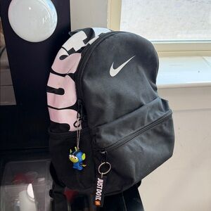 Nike Black and White Logo Backpack